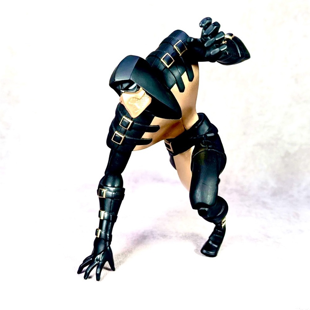 Scorpion Mortal Kombat Black Action Figure. By Coarse. No box.
